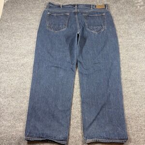 Sean John Jeans Men's 42x34 Original Garvey Blue Relaxed Straight Leg Baggy